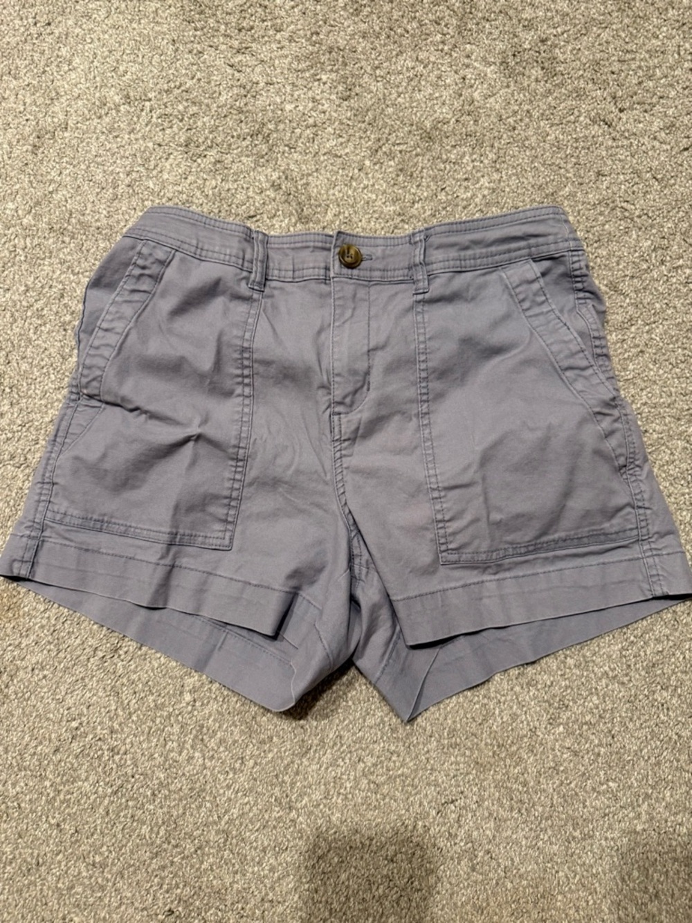a new day Slate Blue Utility Bermuda Shorts